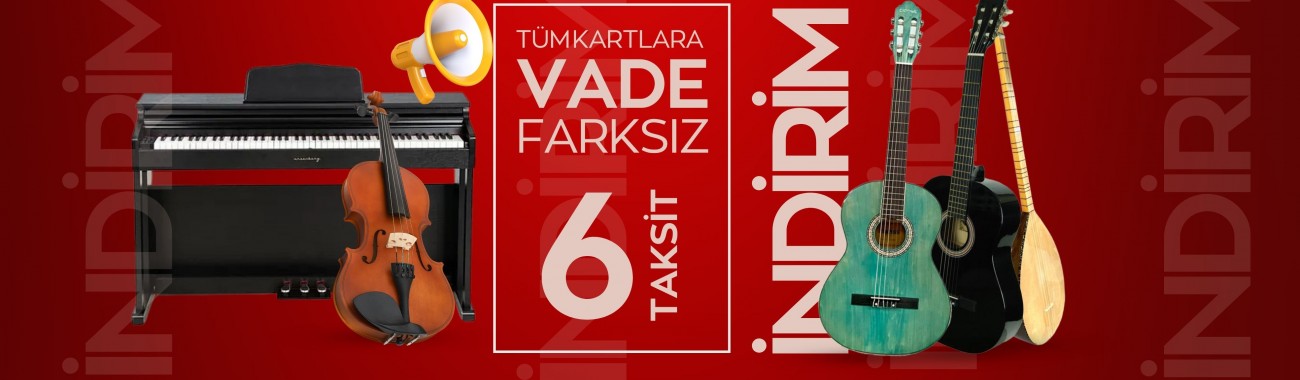 ₺2500 üzeri Tüm üründelerde Vade Farksız 6 Taksit
